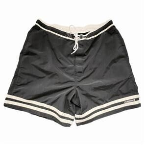 CREMIEUX Men's Navy Swim Shorts with White Trim - XL